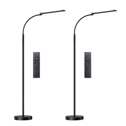 marctronic Floor Lamp, 18W 1800LM Super Bright LED Floor Lamp with Remote & Works with Smart Plug, Dimmable Timing Eye Caring Reading Lamps Floor Standing for Living Room Bedroom Office