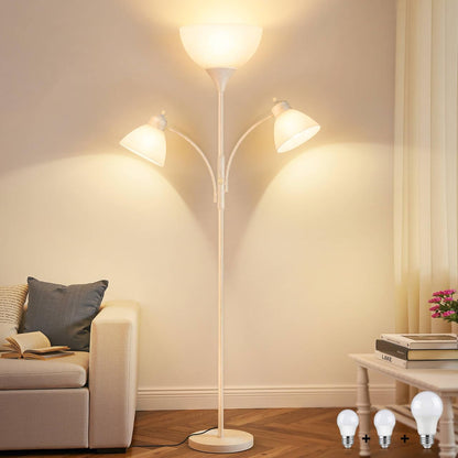 Coucrek Torchiere Floor Lamps for Living Room, 72" Dimmable Reading Lamp