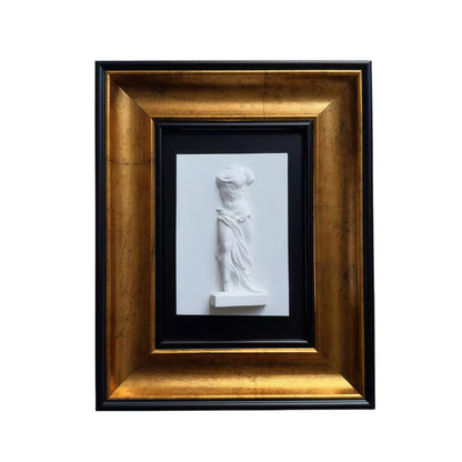 Tulip 3D Sculpture Wall Art, Statue Frame Gypsum Relief Wall Decoration