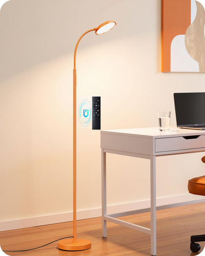 EDISHINE LED Floor Lamp 1300LM Super Bright Reading Floor Lamps Black