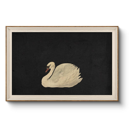 VIYYIEA Framed Wall Art for Living Room, Swan Wall Decor, 12×10 Inch