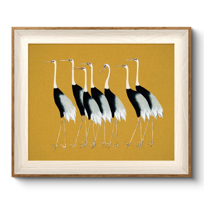 VIYYIEA Framed Wall Art for Living Room, Swan Wall Decor, 12×10 Inch