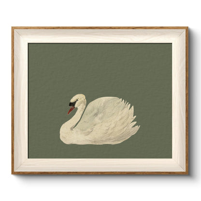VIYYIEA Framed Wall Art for Living Room, Swan Wall Decor, 12×10 Inch