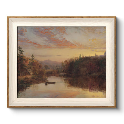 VIYYIEA Framed Wall Art for Living Room, Swan Wall Decor, 12×10 Inch