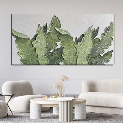 YaSheng Art-Canvas Wall Art with 3D Hand Painted Textured Modern Large Oil Painting Contemprary Aesthetic Floral Pictures for Living Room Bedroom DinningDecor (24x48inch, YS170)