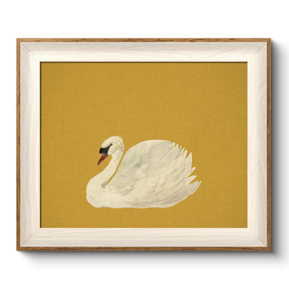 VIYYIEA Framed Wall Art for Living Room, Swan Wall Decor, 12×10 Inch