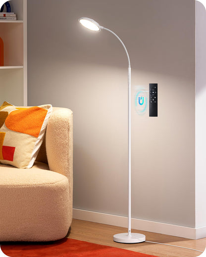 EDISHINE LED Floor Lamp 1300LM Super Bright Reading Floor Lamps Black