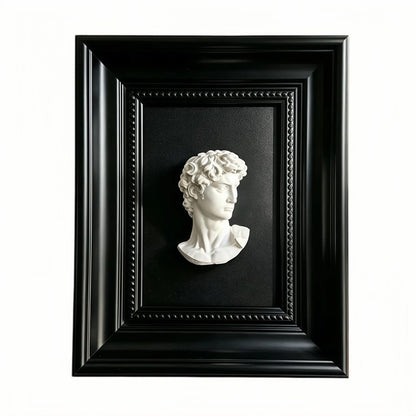 Tulip 3D Sculpture Wall Art, Statue Frame Gypsum Relief Wall Decoration