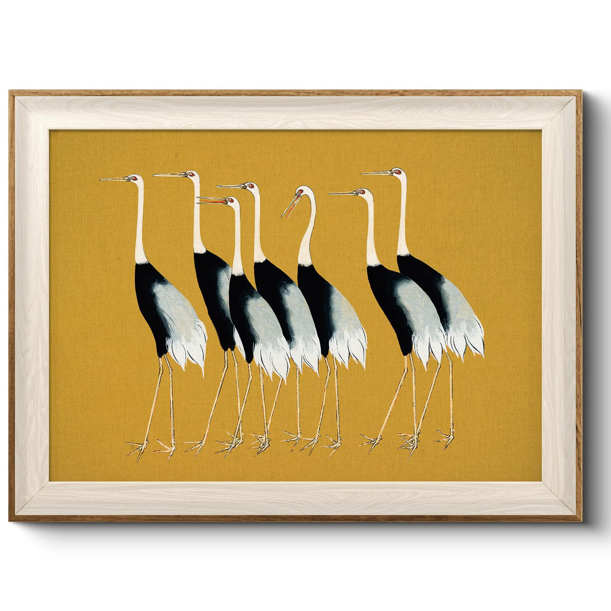 VIYYIEA Framed Wall Art for Living Room, Swan Wall Decor, 12×10 Inch