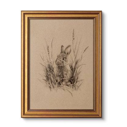VIYYIEA Vintage Gold Framed Wall Art – Hummingbird Sketch, 8x10 IN