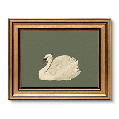 VIYYIEA Vintage Gold Framed Wall Art – Hummingbird Sketch, 8x10 IN