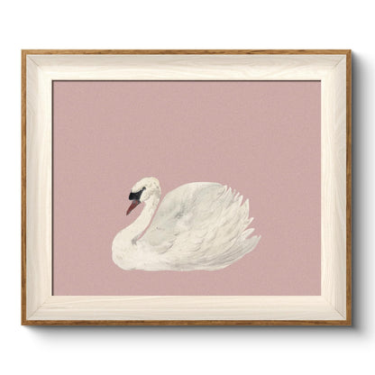 VIYYIEA Framed Wall Art for Living Room, Swan Wall Decor, 12×10 Inch