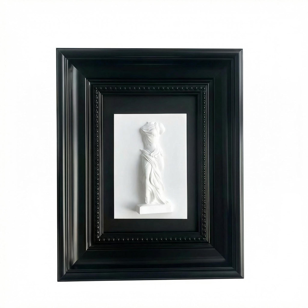 Tulip 3D Sculpture Wall Art, Statue Frame Gypsum Relief Wall Decoration