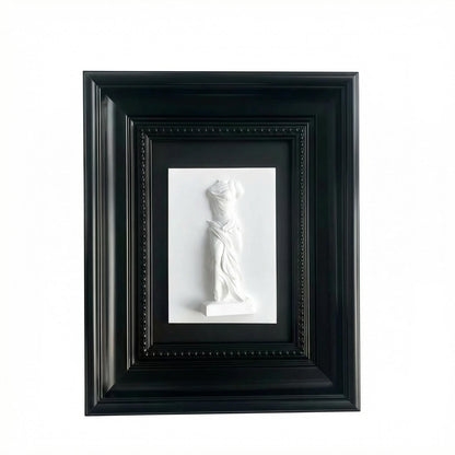 Tulip 3D Sculpture Wall Art, Statue Frame Gypsum Relief Wall Decoration