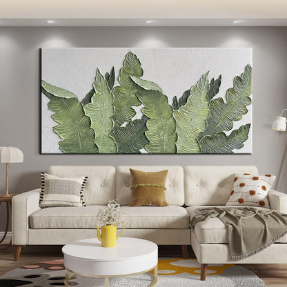 YaSheng Art-Canvas Wall Art with 3D Hand Painted Textured Modern Large Oil Painting Contemprary Aesthetic Floral Pictures for Living Room Bedroom DinningDecor (24x48inch, YS170)