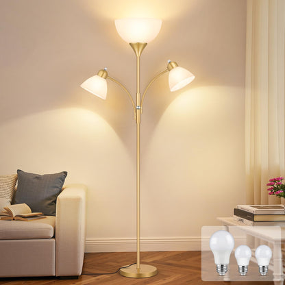 Coucrek Torchiere Floor Lamps for Living Room, 72" Dimmable Reading Lamp