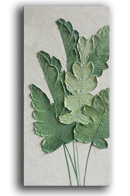 YaSheng Art-Canvas Wall Art with 3D Hand Painted Textured Modern Large Oil Painting Contemprary Aesthetic Floral Pictures for Living Room Bedroom DinningDecor (24x48inch, YS170)
