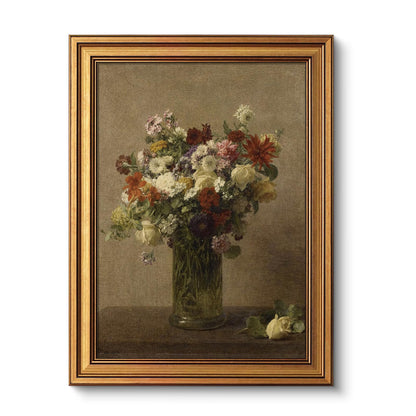 VIYYIEA Vintage Gold Framed Wall Art – Hummingbird Sketch, 8x10 IN