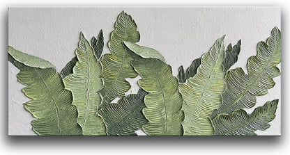 YaSheng Art-Canvas Wall Art with 3D Hand Painted Textured Modern Large Oil Painting Contemprary Aesthetic Floral Pictures for Living Room Bedroom DinningDecor (24x48inch, YS170)