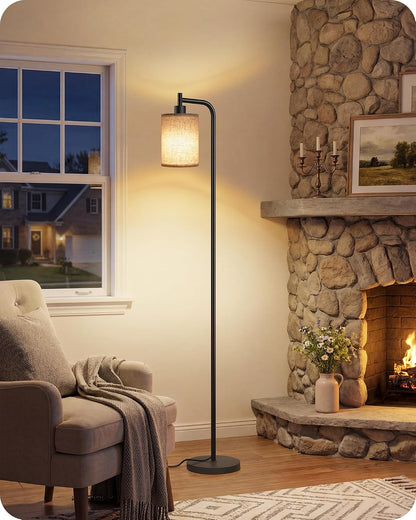 Dimmable Floor Lamp for Living Room with Remote & 10W Bulb