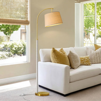Real Wood Floor Lamps for Living Room Bedroom 62.5" Mid Century Modern Lamp