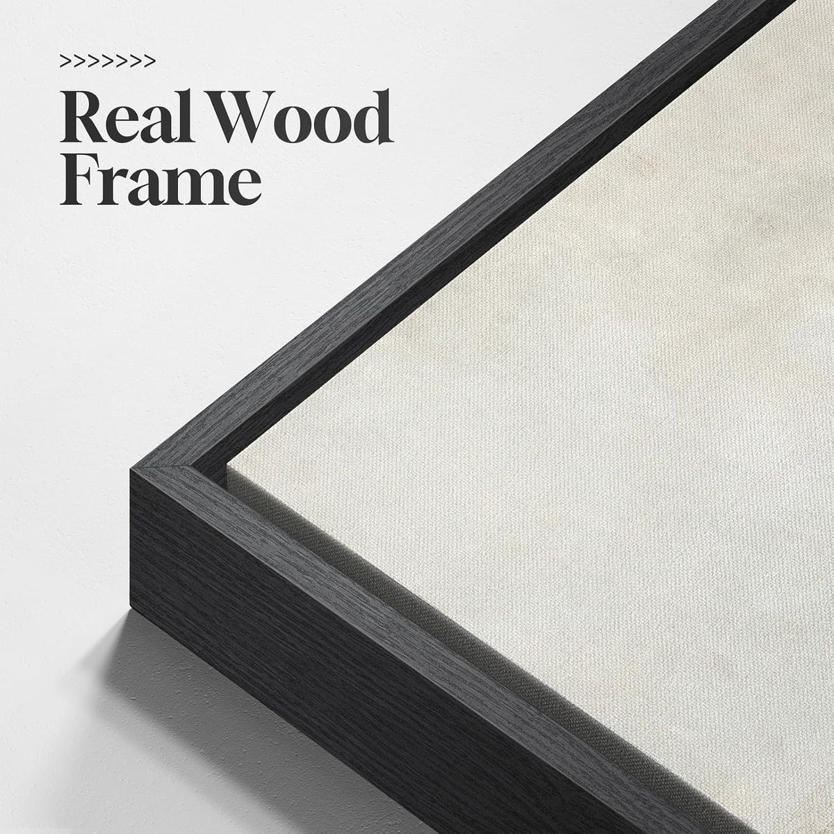 Large Framed Abstract Nature Landscape Wall Art for Living Room, 24x36 In
